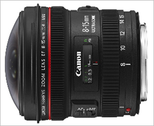 Canon EF 8-15mm f/4L Fisheye USM